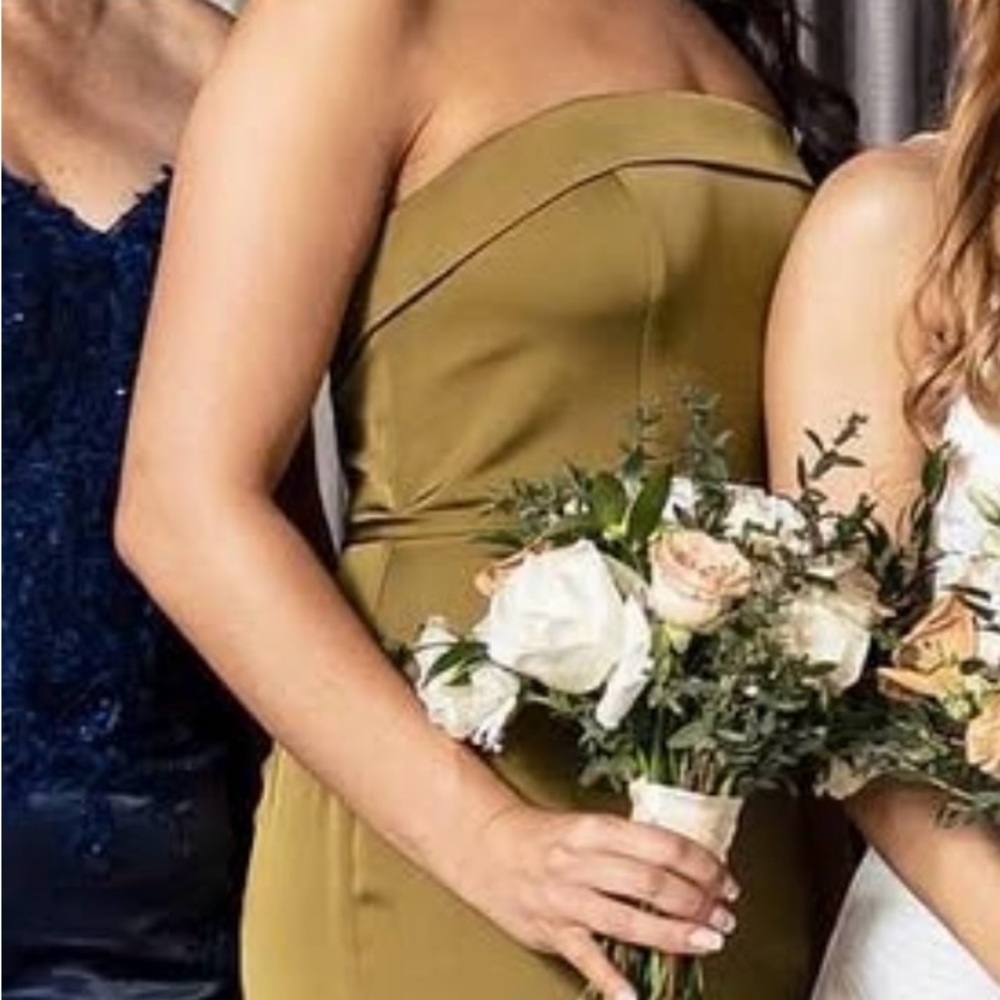Elegant Olive Green Women's Skirt